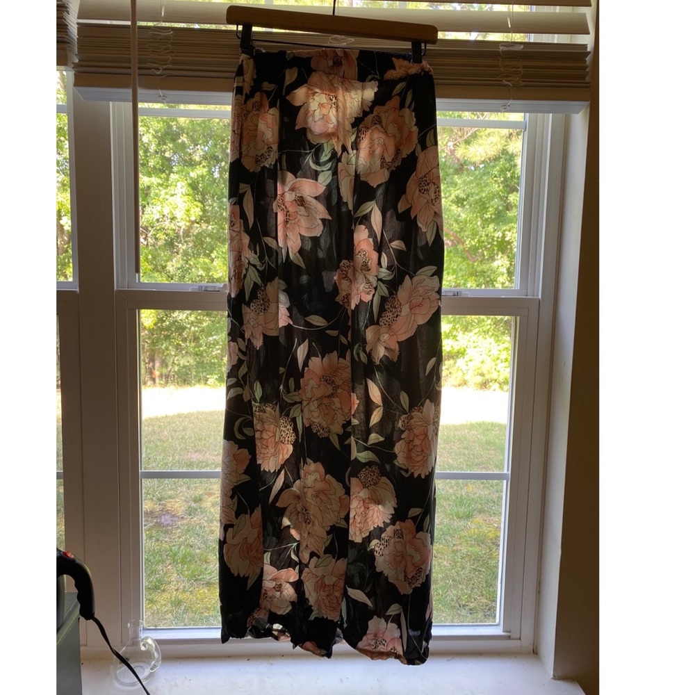 Boho beach coverup pants